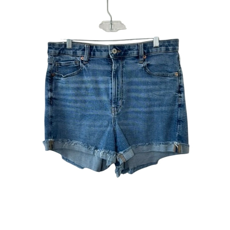 American Eagle Light Rinse Jean Mom Shorts Women's Size 14
